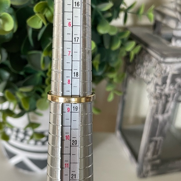 Vintage Avon Large Smoky Lustre Brown Orange Topaz Faux 1970s size 8.5 Goldtone - Picture 7 of 8